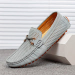 Men's Shoes - Breathable Lace Loafers - Owen - product view 7