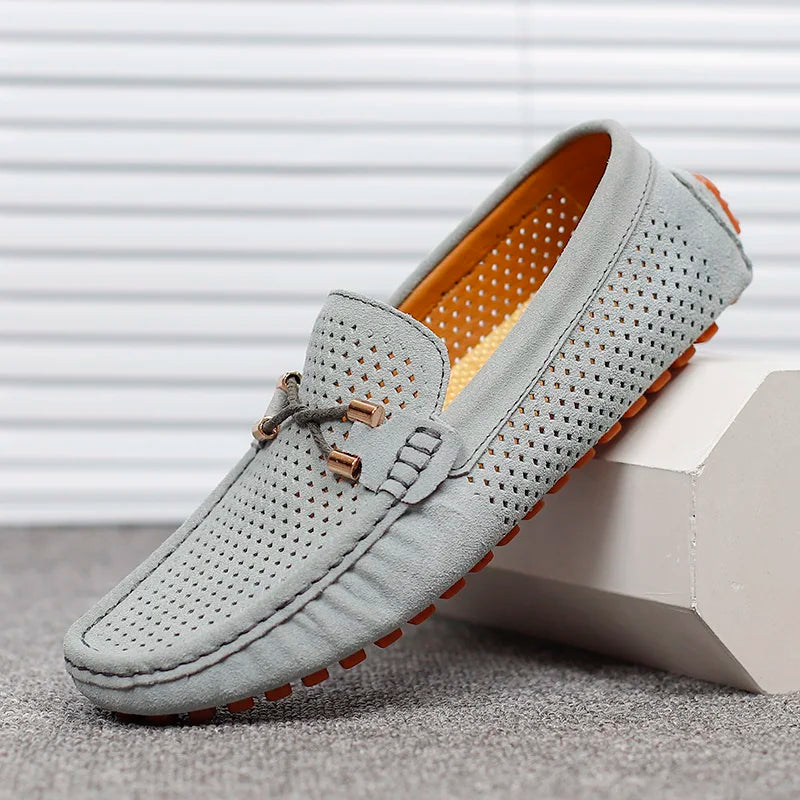 Men's Shoes - Breathable Lace Loafers - Owen - product view 7