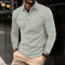 Men's Shirt - Smart Casual Long-Sleeved Polo - Luca - product view 5