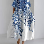 Women's Dress - Loose Round Neck - Amanda - product view 8