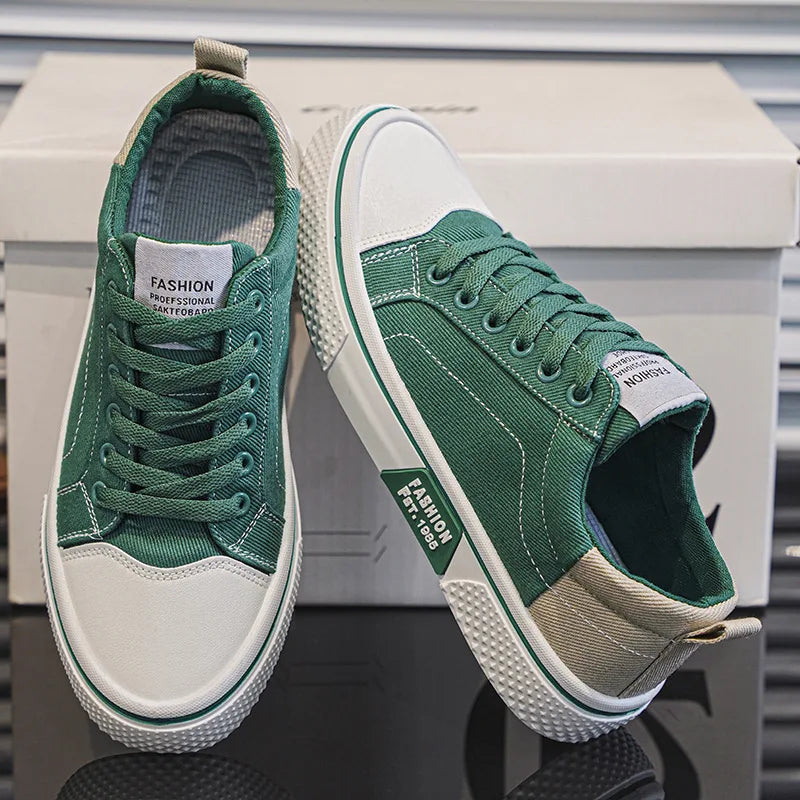 Men's Shoes - Breathable Everyday Skate Trainers - Evan - product view 2