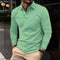 Men's Shirt - Smart Casual Long-Sleeved Polo - Luca - product view 8