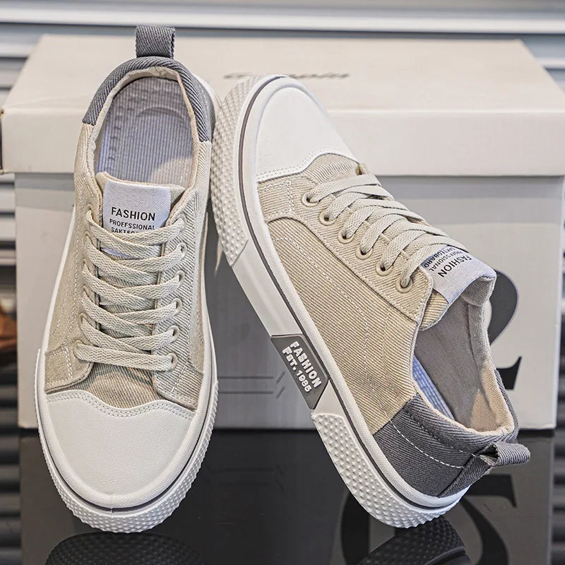 Men's Shoes - Breathable Everyday Skate Trainers - Evan - product view 3