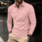 Men's Shirt - Smart Casual Long-Sleeved Polo - Luca - product view 3