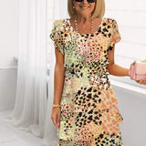 Women's Dress - Floral Tiered Chiffon - Rosie - product view 18