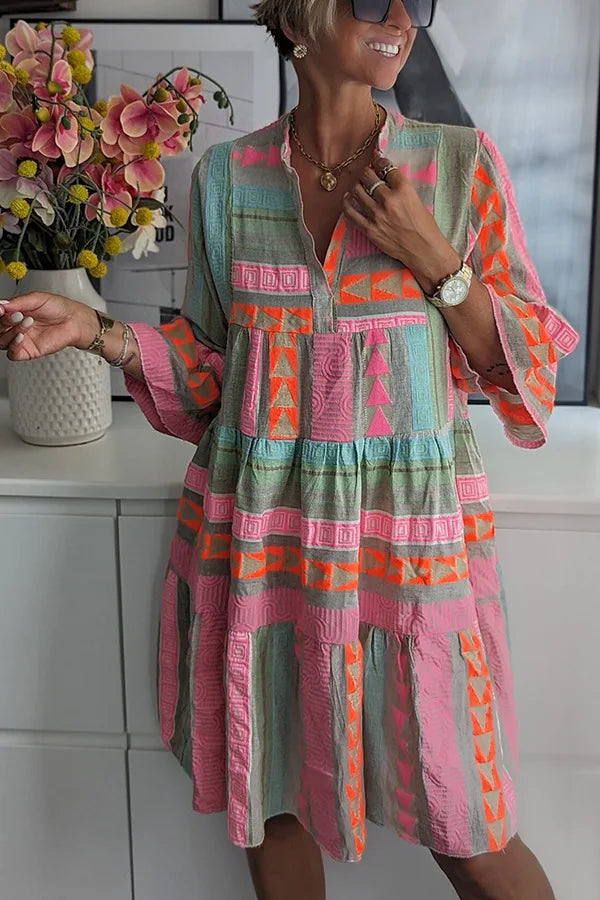 Women's Dress - Boho Wide Sleeve - Mariah - product view 3