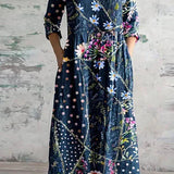 Women's Dress - Light & Floral - Elara - product view 5