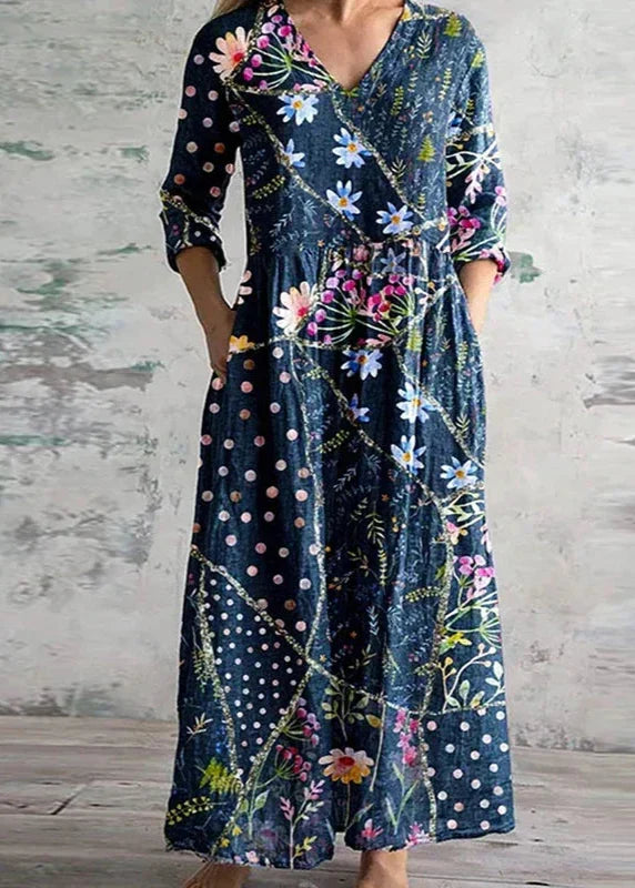 Women's Dress - Light & Floral - Elara - product view 5