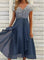 Women's Dress - Floral Wedding Evening - Ariella - product view 5