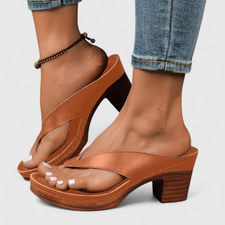 Women's Sandals - Block-Heel - Adrienne - product view 3