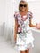 Women's Dress - Floral Tiered Chiffon - Rosie - product view 8