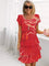 Women's Dress - Floral Tiered Chiffon - Rosie - product view 14