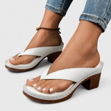 Women's Sandals - Block-Heel - Adrienne - product view 4