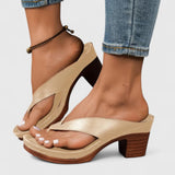Women's Sandals - Block-Heel - Adrienne - product view 6