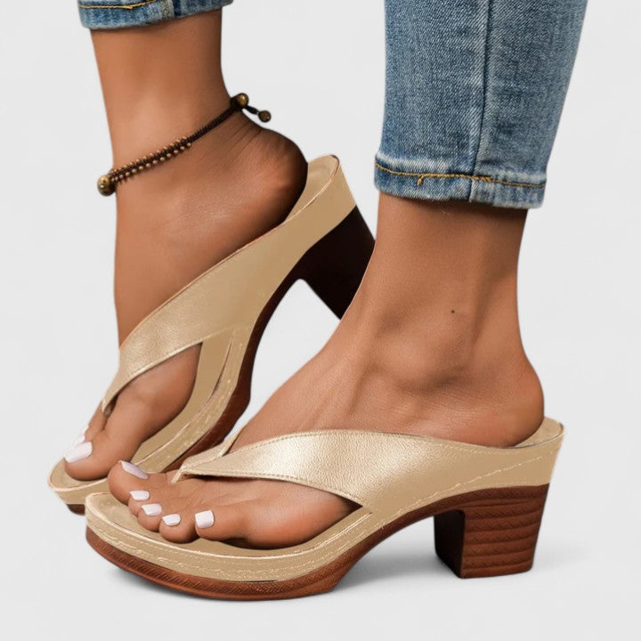 Women's Sandals - Block-Heel - Adrienne - product view 6