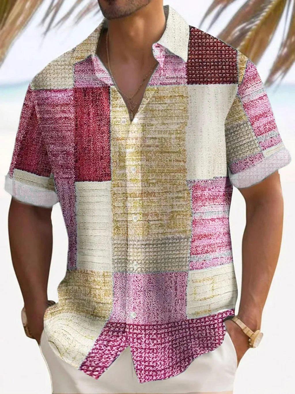 Men's Shirt - Retro Button-Down - Joshua - product view 11