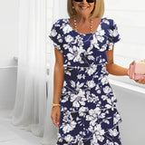 Women's Dress - Floral Tiered Chiffon - Rosie - product view 7