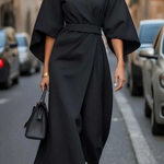 Women's Dress - Lantern Sleeves - Rachel - product view 4