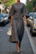 Women's Dress - Lantern Sleeves - Rachel - product view 6