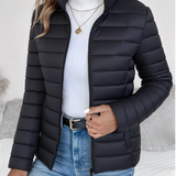 Women's Jacket - Lightweight Quilted Spring - Brianna - product view 2