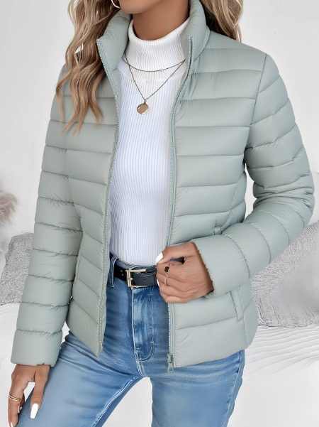 Women's Jacket - Lightweight Quilted Spring - Brianna - product view 1