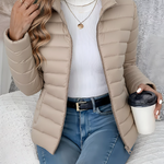 Women's Jacket - Lightweight Quilted Spring - Brianna - product view 3
