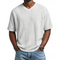 Men's Shirt - V-neck Short Sleeve Waffle - Crosby - product view 7