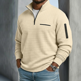 Men's Shirt - Casual Long Sleeve Waffle Shirts - Beckham - product view 5