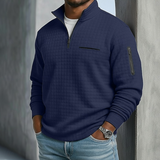 Men's Shirt - Casual Long Sleeve Waffle Shirts - Beckham - product view 8