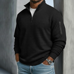 Men's Shirt - Casual Long Sleeve Waffle Shirts - Beckham - product view 9