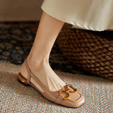 Women's Shoes - Slingback Flats - Anna - product view 6