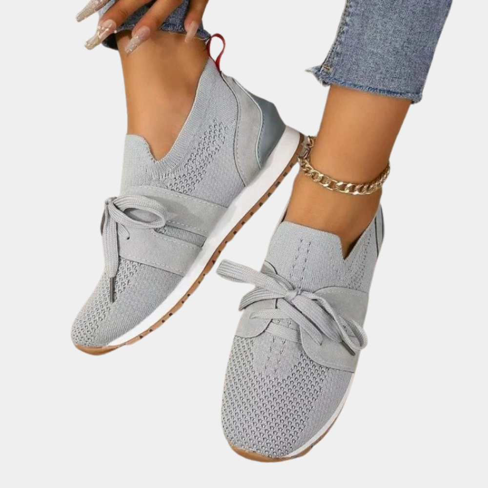 Women's Shoes - Lace Trainers - Monica - product view 1