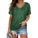 Women's Shirt - V-Neck Loose Fit - Elissa - product view 2