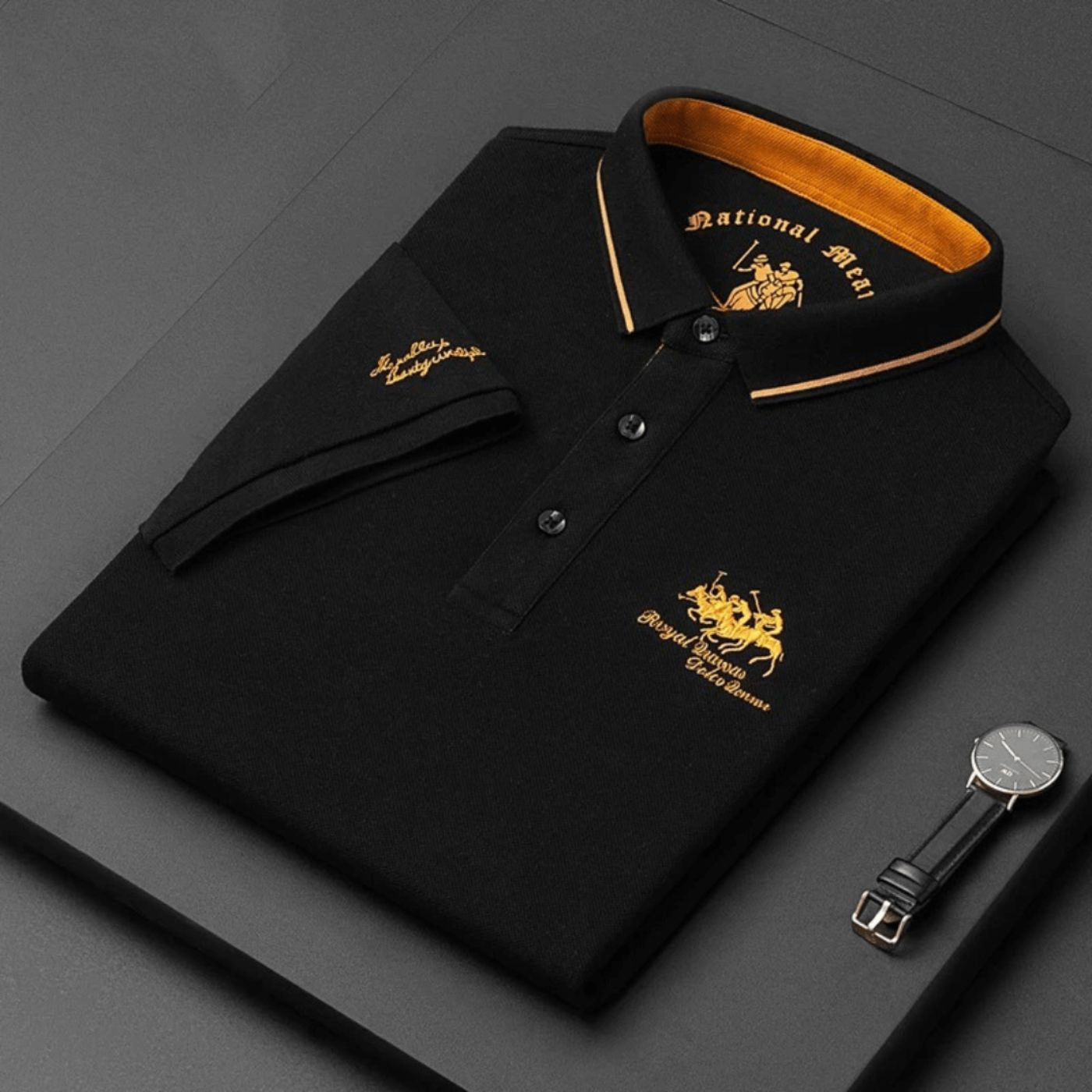 Men's Shirt - Button-Up Everyday Polo - Arthur - product view 3