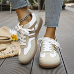 Women's Shoes - Supportive Wide-Toe Trainers - Crystal - product view 1