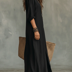 Women's Maxi Dress - Silhouette - Shirley - product view 2