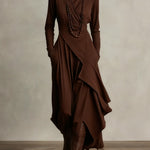 Women's Maxi Dress - High Neck - Sierra - product view 6