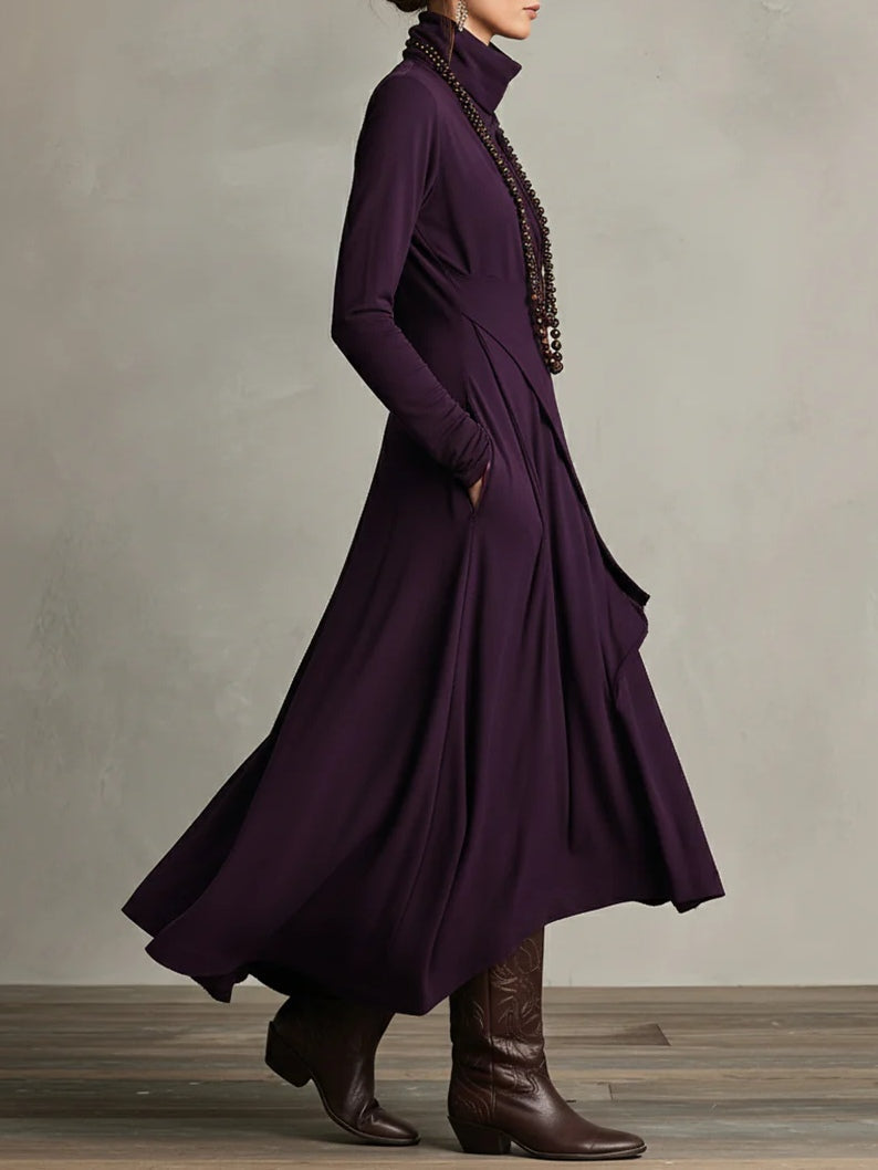 Women's Maxi Dress - High Neck - Sierra - product view 3
