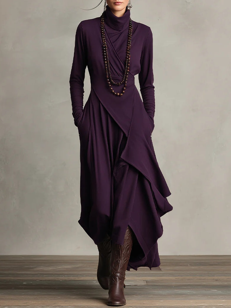 Women's Maxi Dress - High Neck - Sierra - product view 1