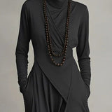 Women's Maxi Dress - High Neck - Sierra - product view 5