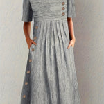Women's Dress - Striped Summer - Lillian - product view 3