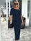 Women's Two-Piece Set - Wide Sleeve and Trouser Set - Caroline - product view 2