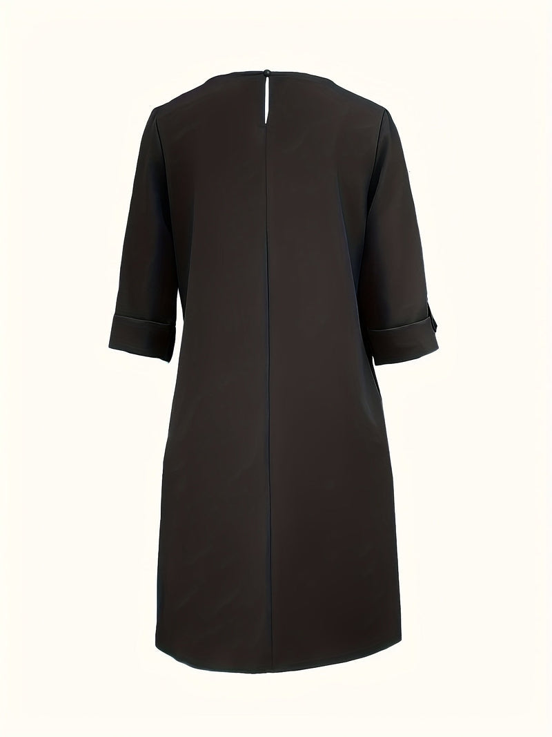 Women's Dress - Round Neck - Emily - product view 6