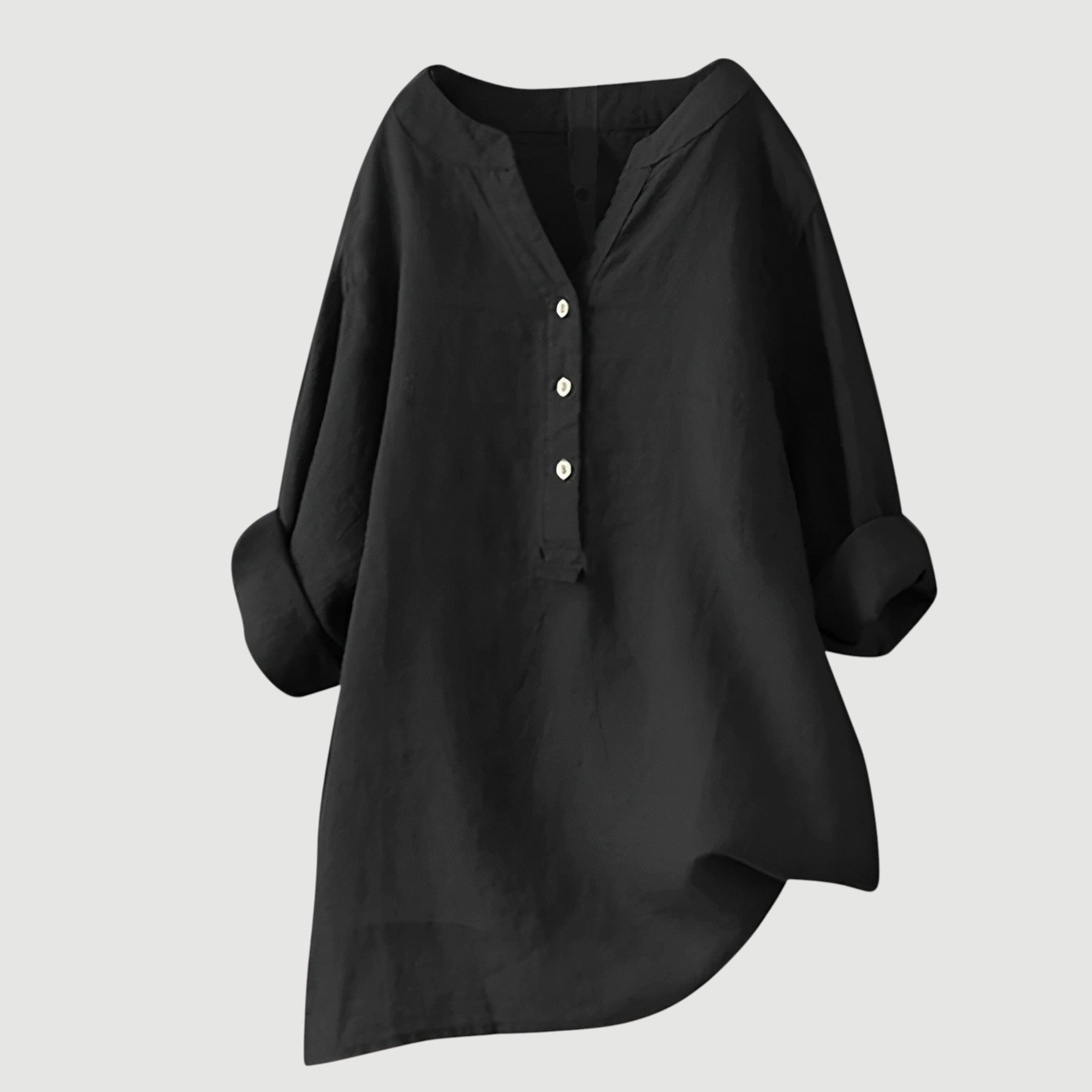 Women's Shirt - V-Neck Button-Down - Carina - product view 9