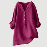 Women's Shirt - V-Neck Button-Down - Carina - product view 4