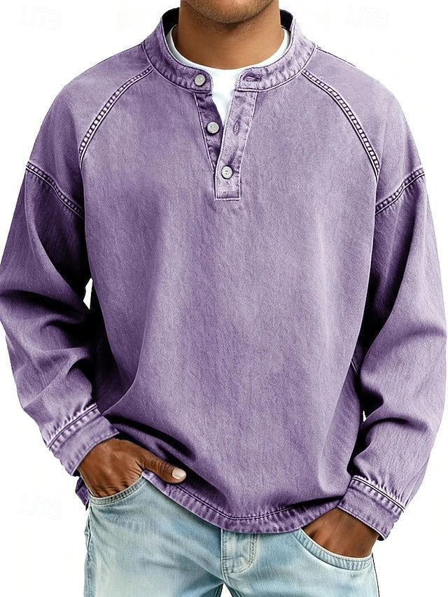 Men's Shirt - Casual Vintage Long Sleeve - Oakley - product view 4