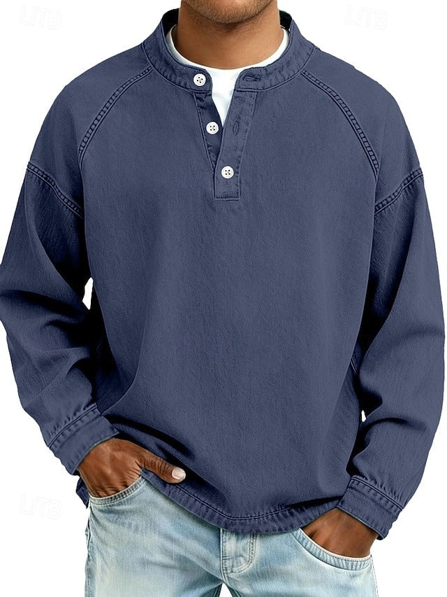 Men's Shirt - Casual Vintage Long Sleeve - Oakley - product view 7