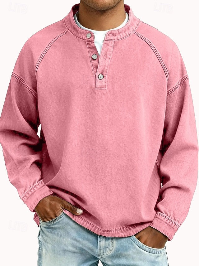 Men's Shirt - Casual Vintage Long Sleeve - Oakley - product view 9
