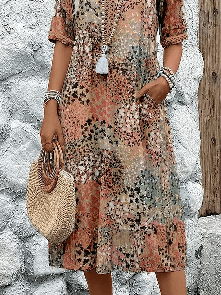 Women's Dress - Ocean Breeze Summer - Skyler - product view 3