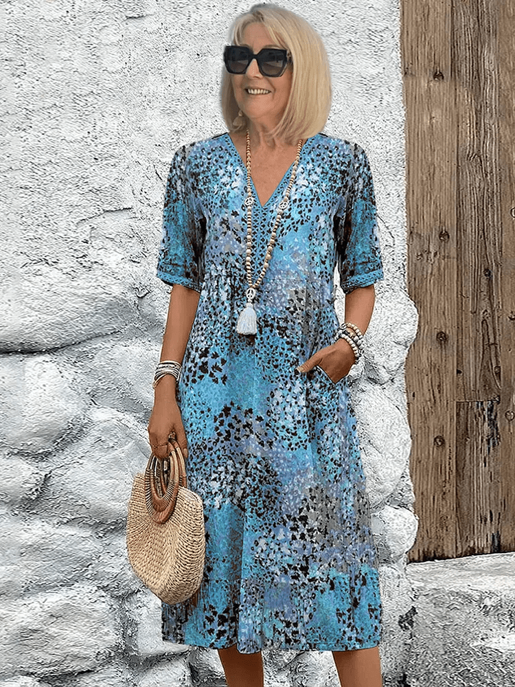 Women's Dress - Ocean Breeze Summer - Skyler - product view 5